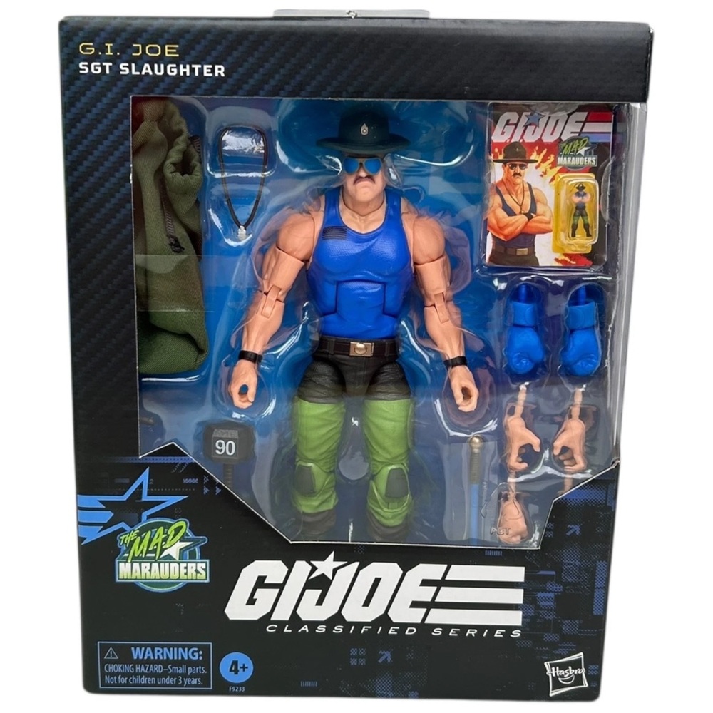 Hasbro G.I. Joe Action Figure with Blue and Green Outfit